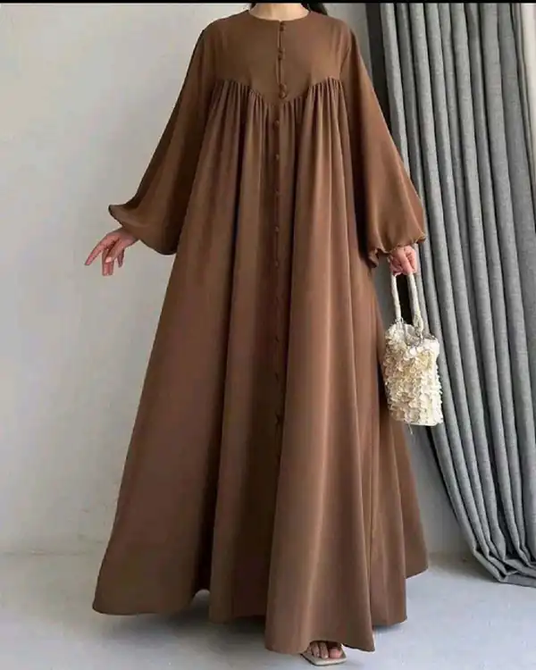 مدل مانتو پیراهنی ساده