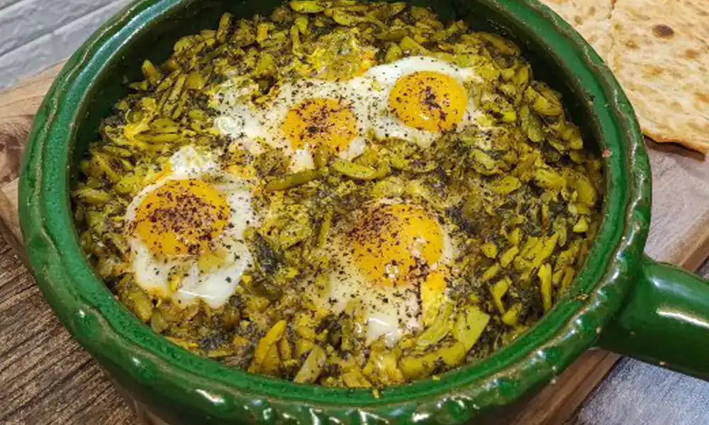 طرز تهیه باقالا وابیج