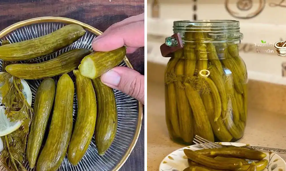 طرز تهیه خیار شور نیم ساعته
