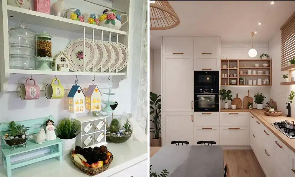 دکوری برای ویترین کابینت