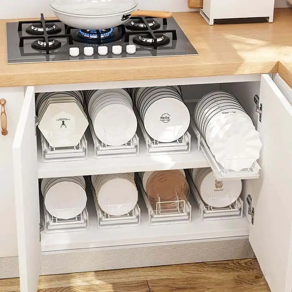 چیدمان کابینت زیر گاز