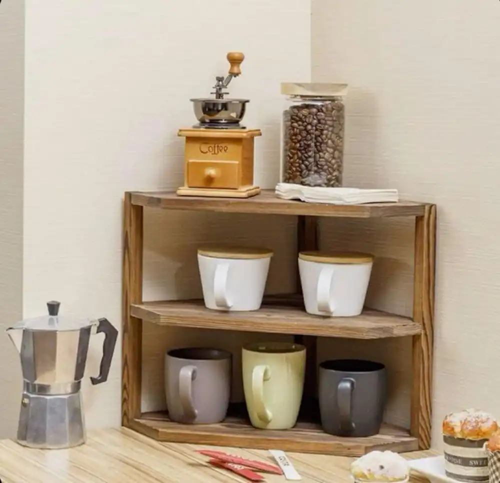 چیدمان جاادویه ای روی کابینت