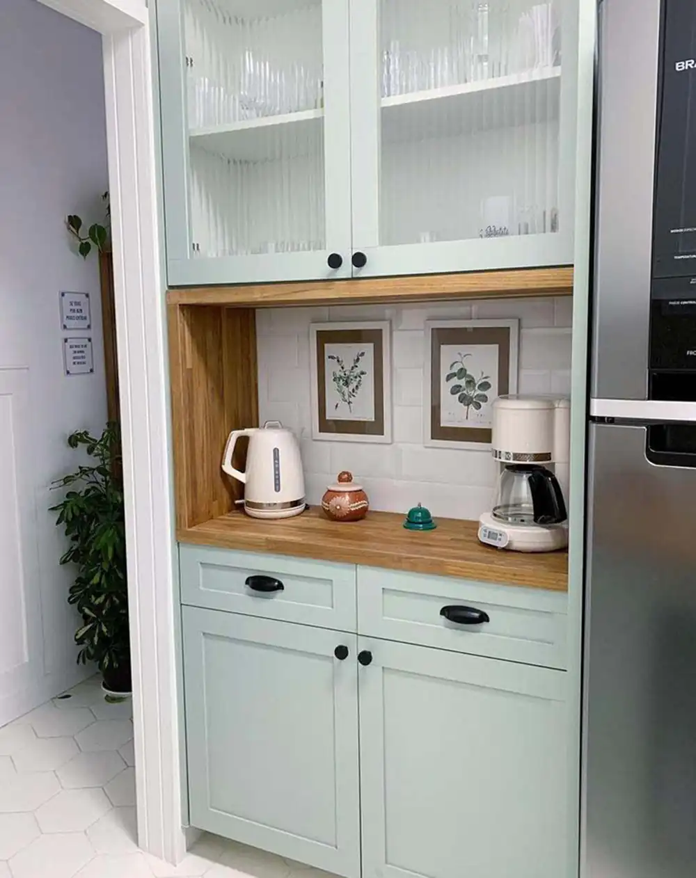 دکور کابینت کنار یخچال