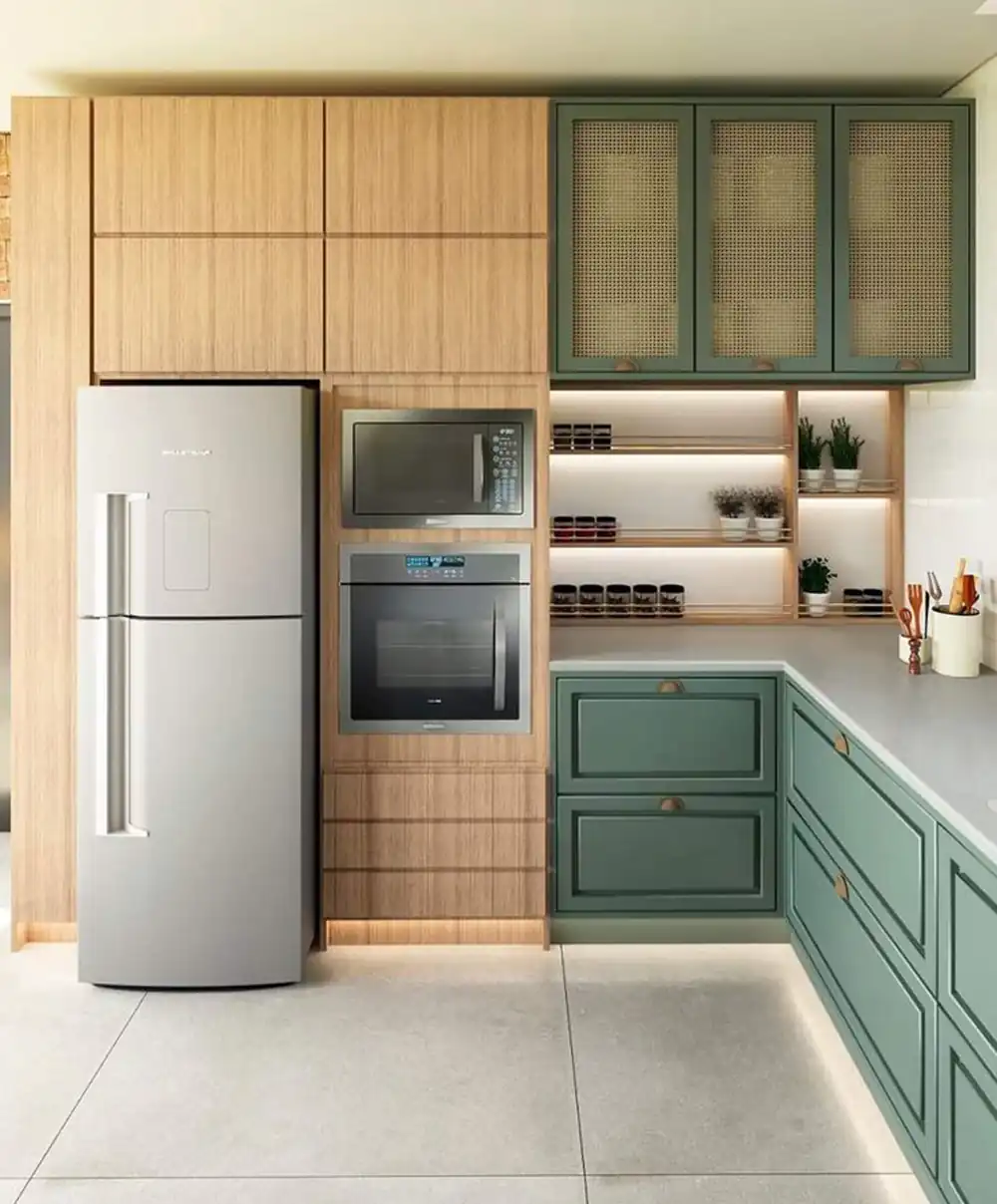 دکور کابینت کنار یخچال