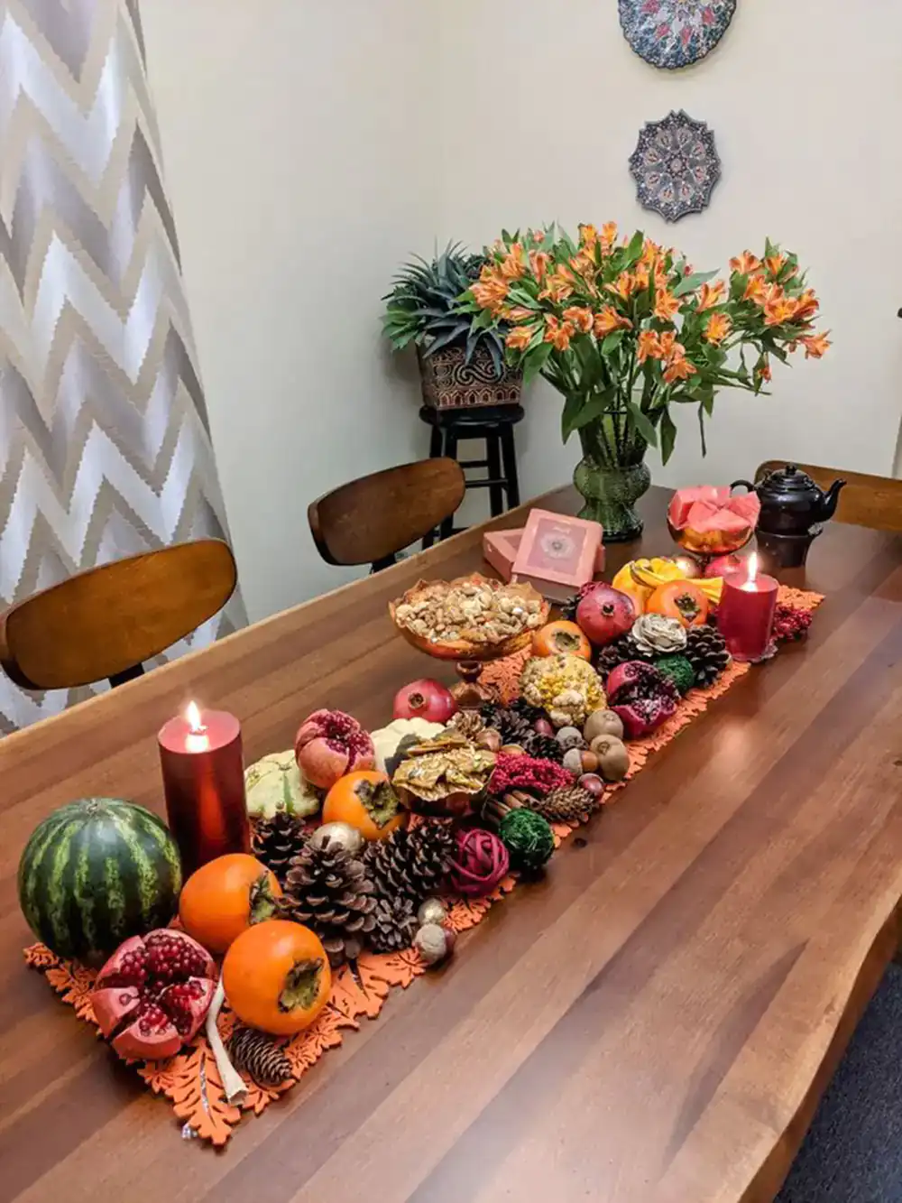 جدیدترین تزیینات شب یلدا با ایده های فوق العاده خاص برای عروس