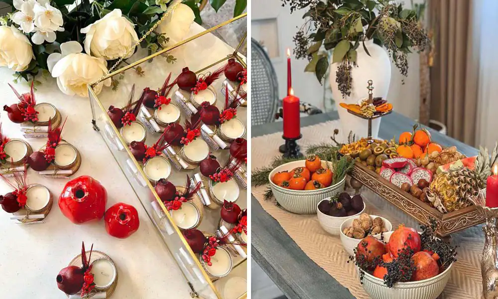 جدیدترین تزیینات شب یلدا