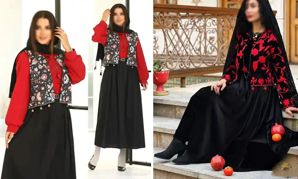 مدل لباس شب یلدا زنانه