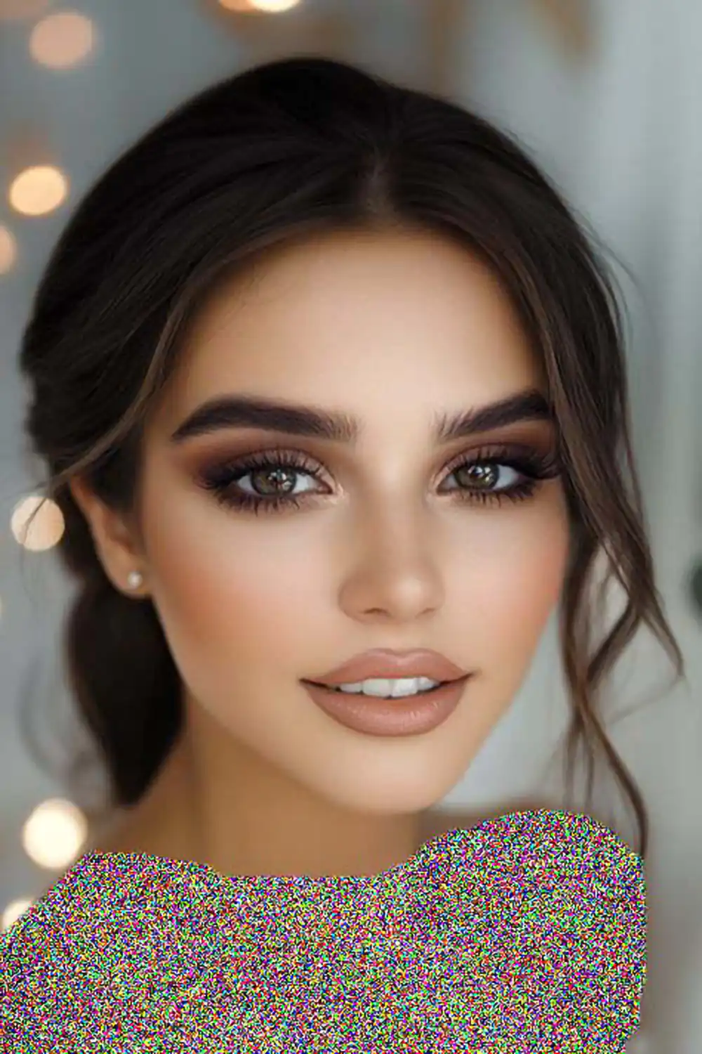 مدل میکاپ و شینیون جدید