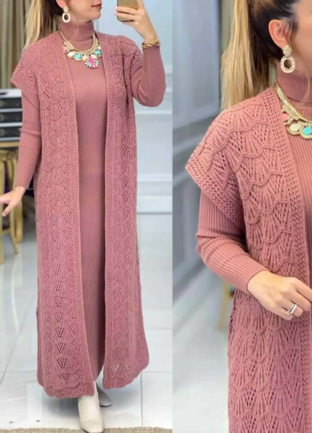 مدل ژاکت بافت زنانه