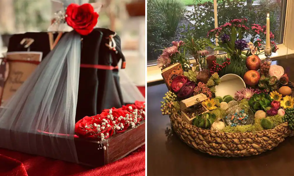 شب یلدا برای عروس چی میبرن