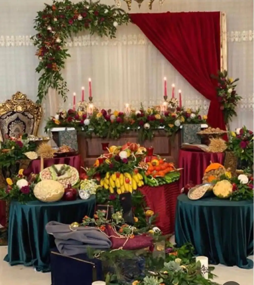 سفره شب یلدا باکلاس