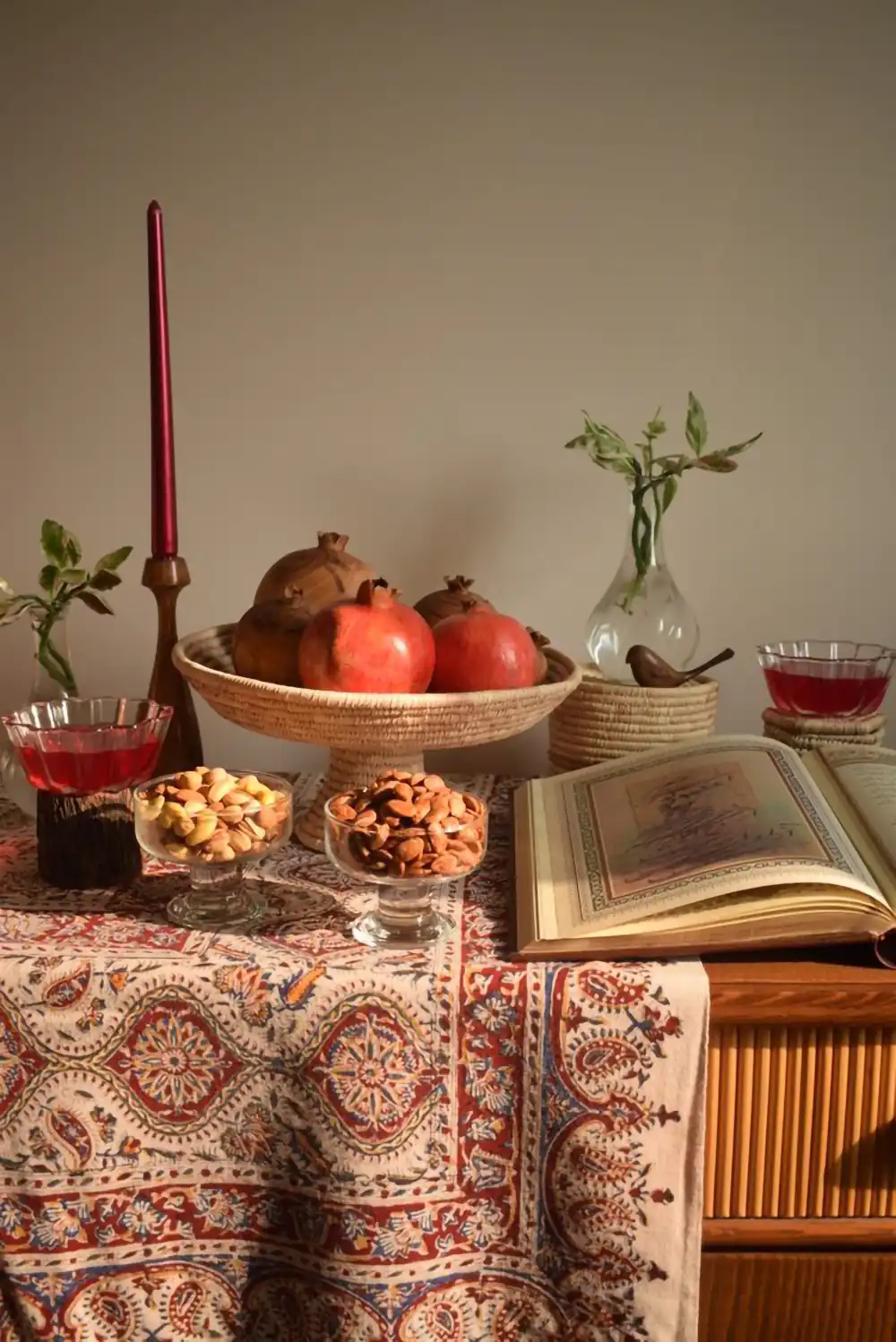 تزیین شب یلدا ساده