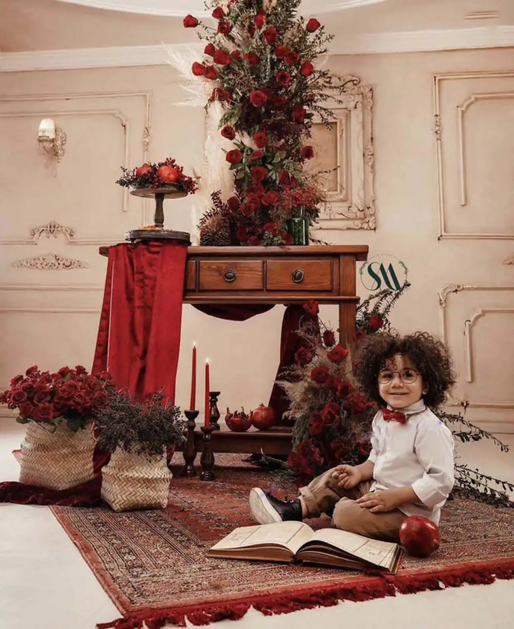 تم یلدا برای عکاسی