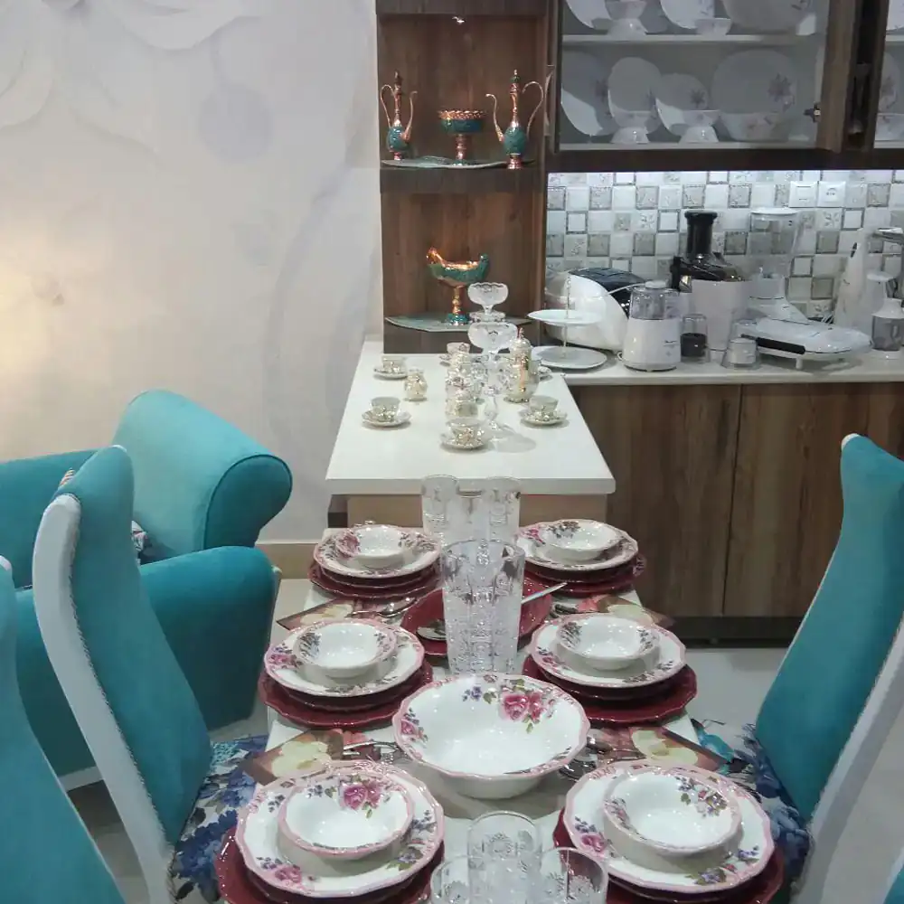 زیباترین چیدمان آشپزخانه عروس