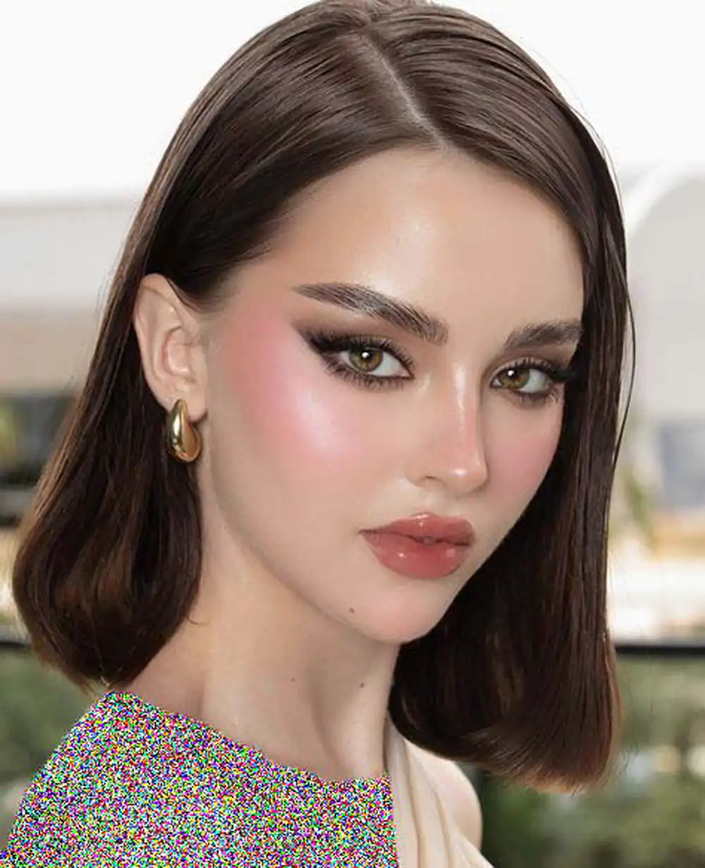آرایش لایت دخترانه برای عروسی