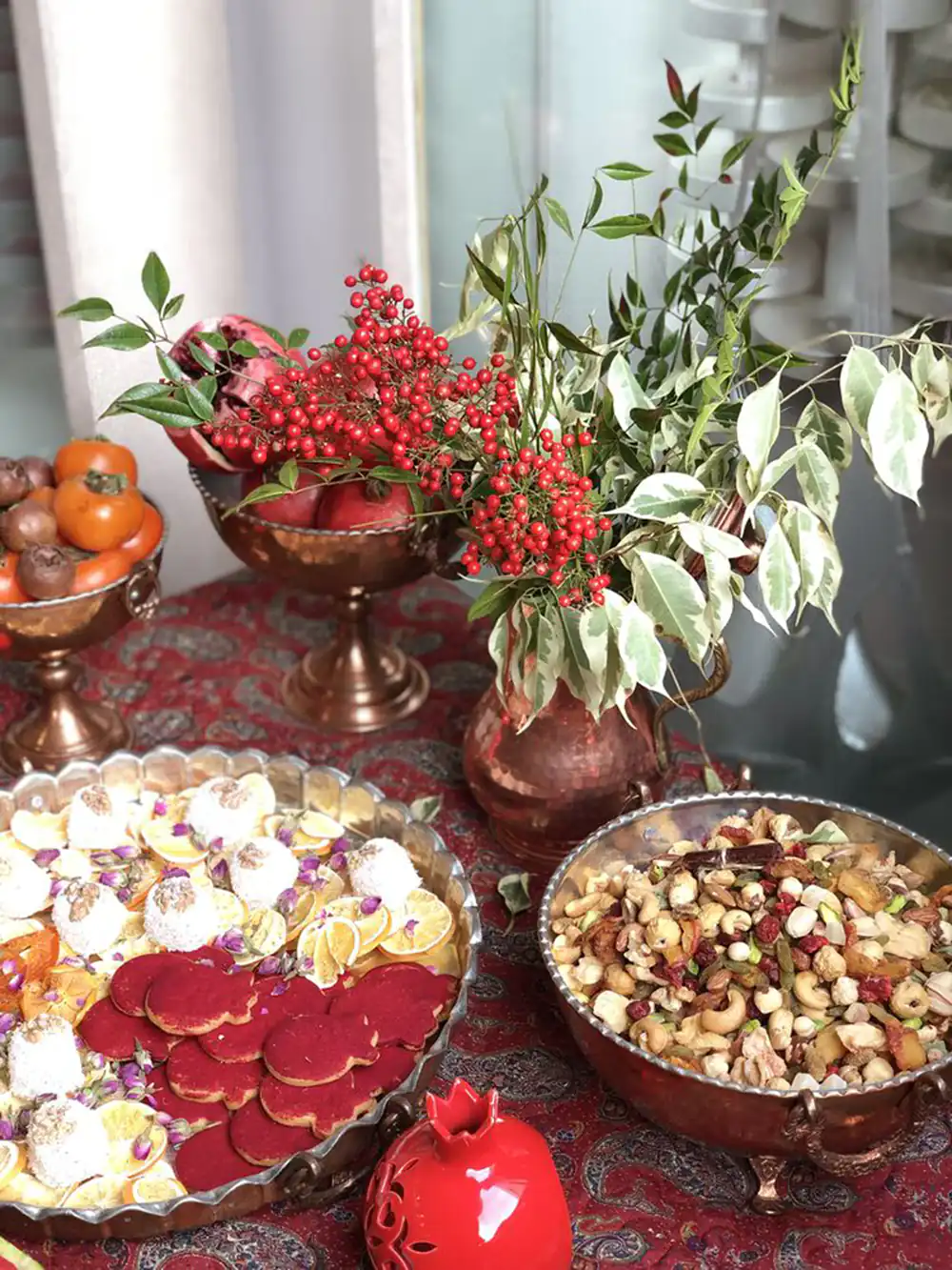 دکور یلدا در منزل