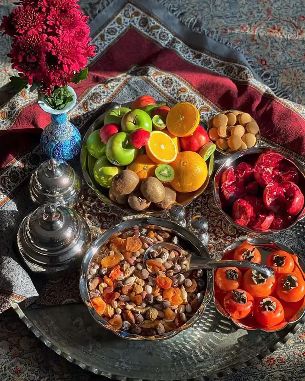 دکور یلدا در منزل