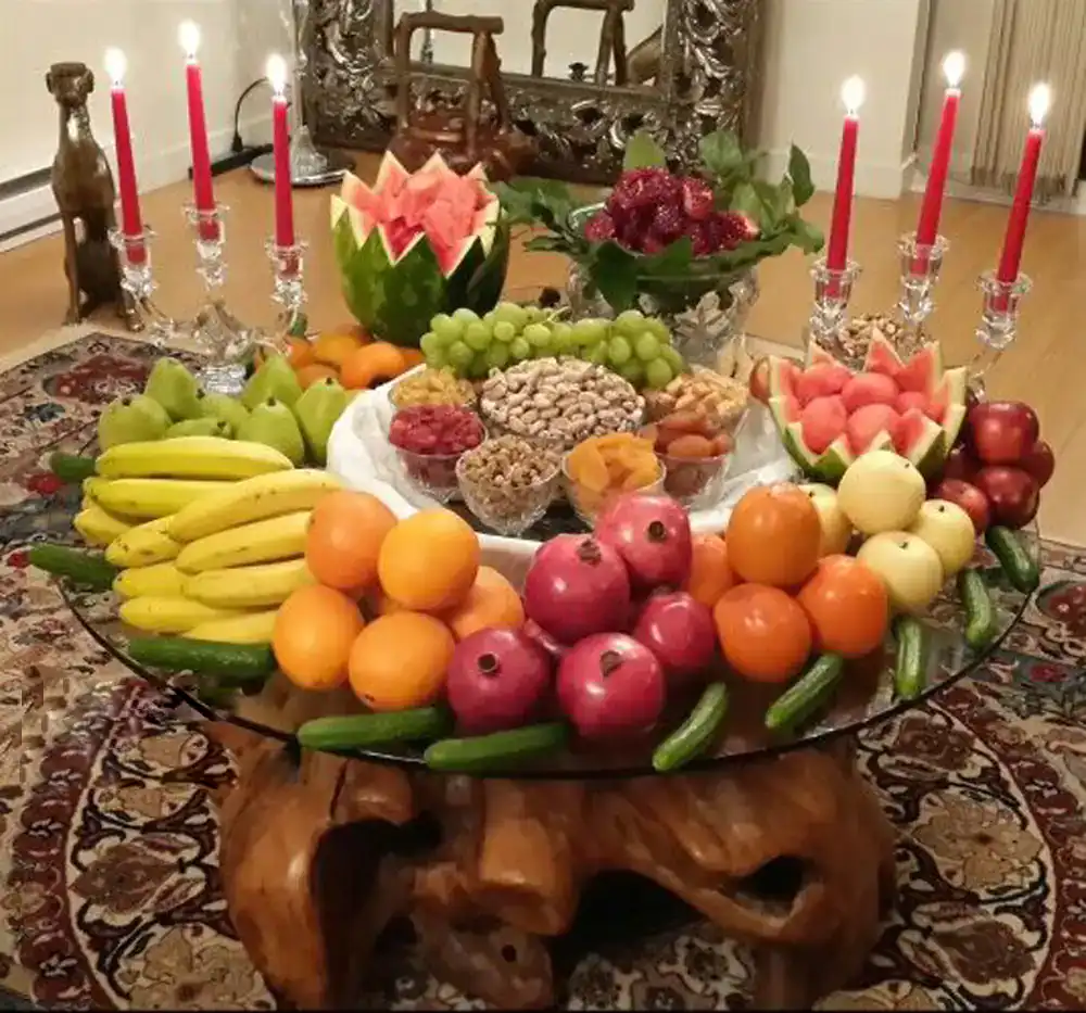 دیزاین میز یلدا