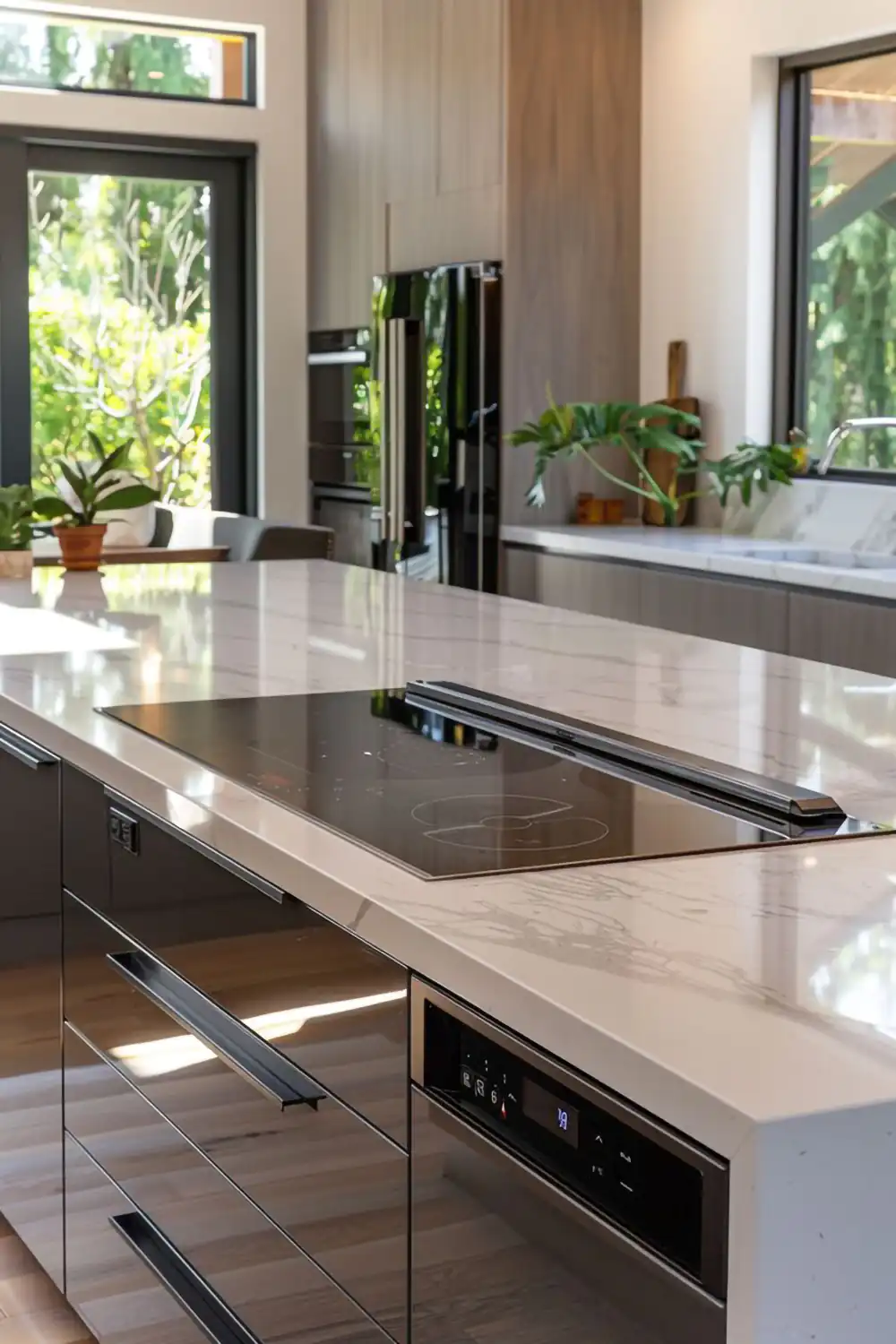 جدیدترین مدل کابینت زیر گاز صفحه ای