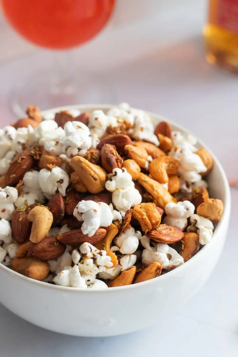 تزیین آجیل تک نفره برای شب یلدا
