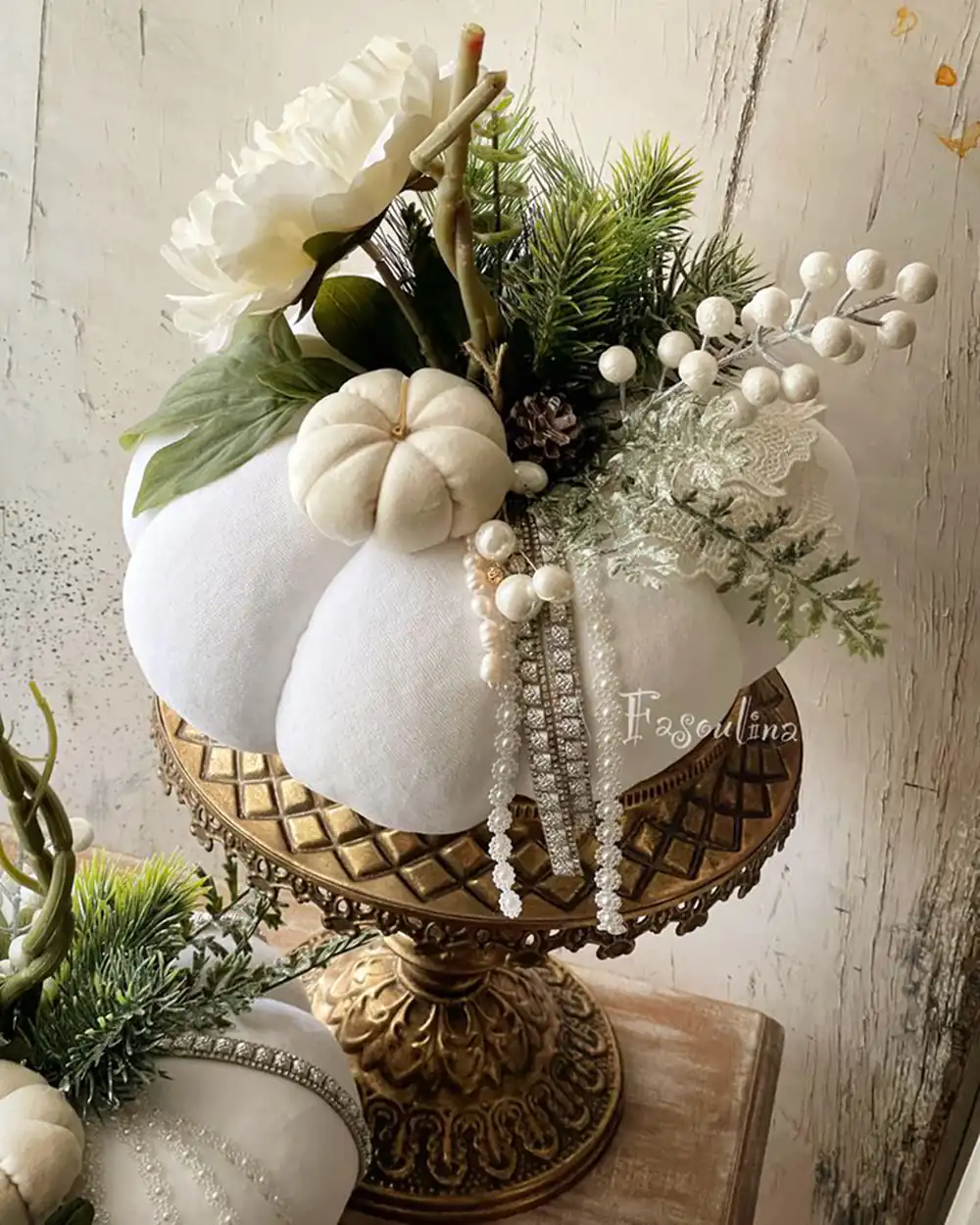 تزیین کدو حلوایی برای عروس