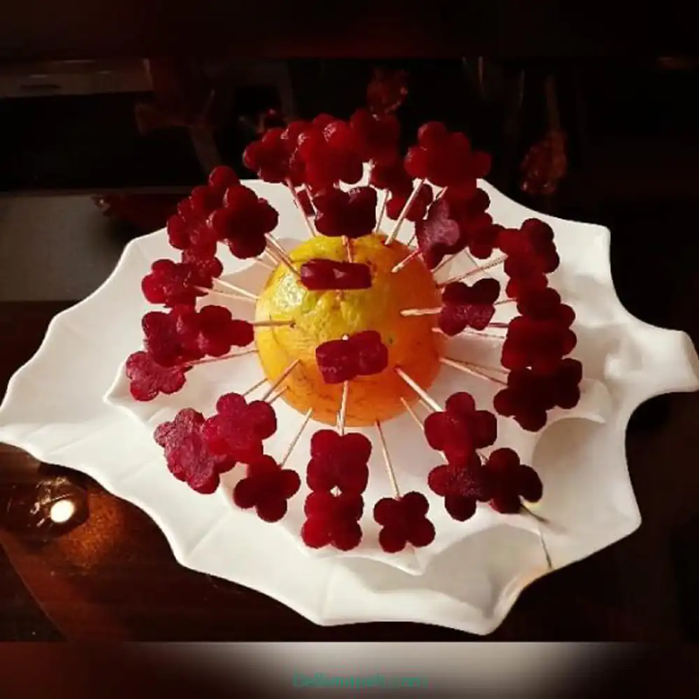 تزیین لبو برای مدرسه