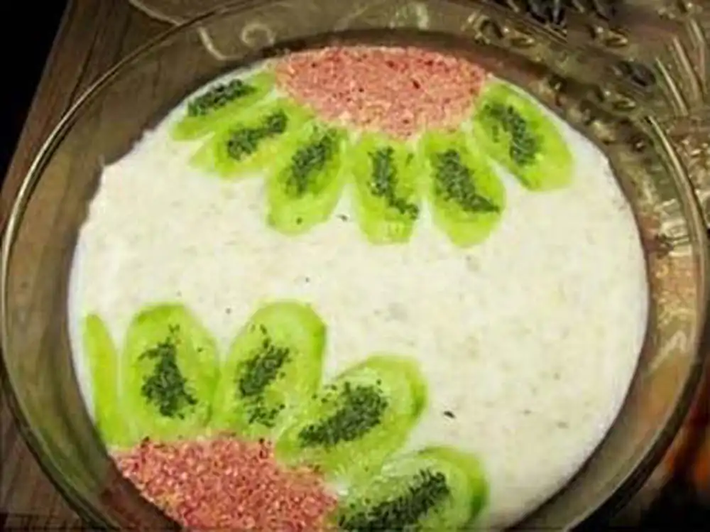 تزیین ماست برای مهمانی