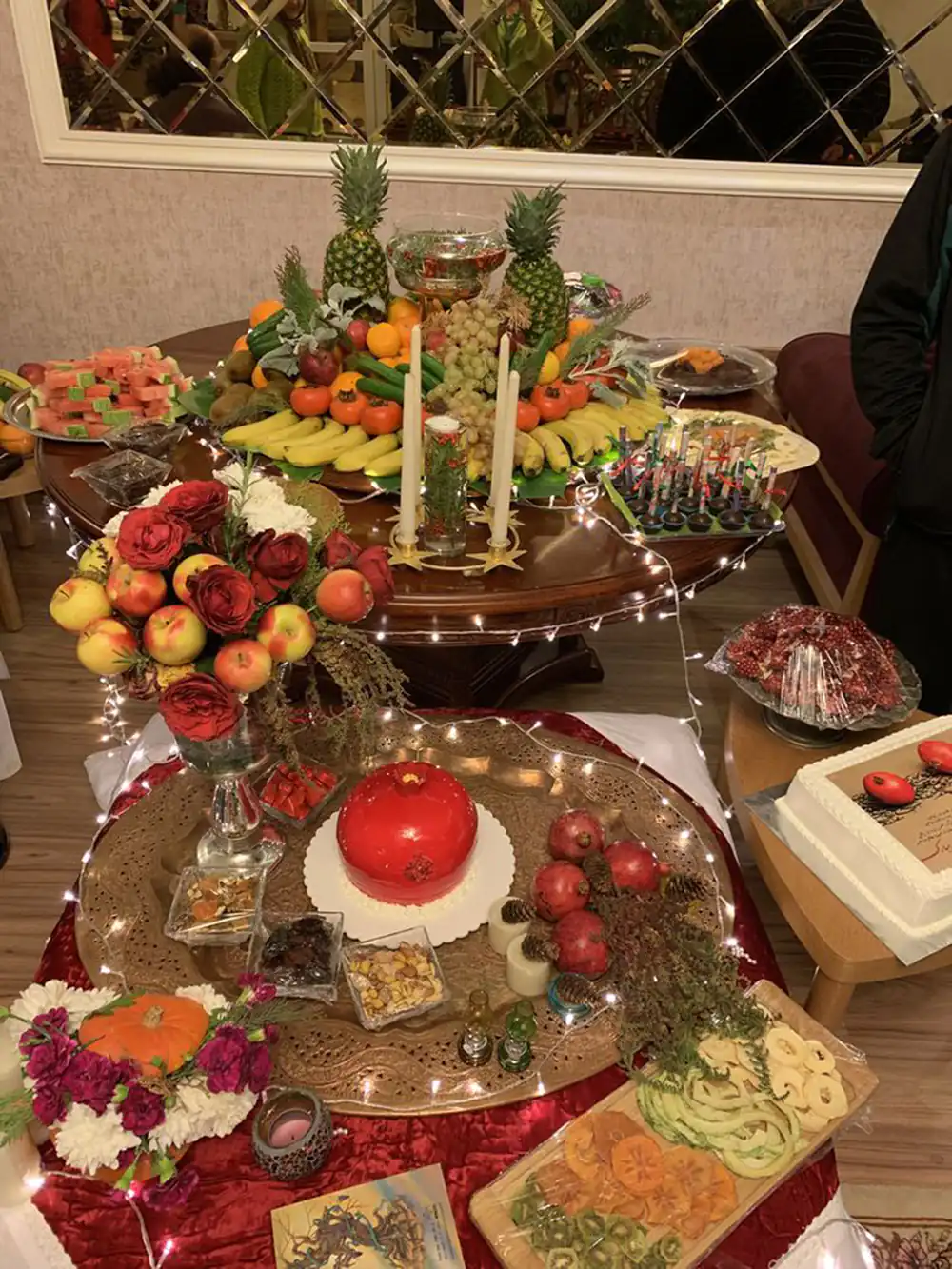 تزیین شب یلدا عروس شیک