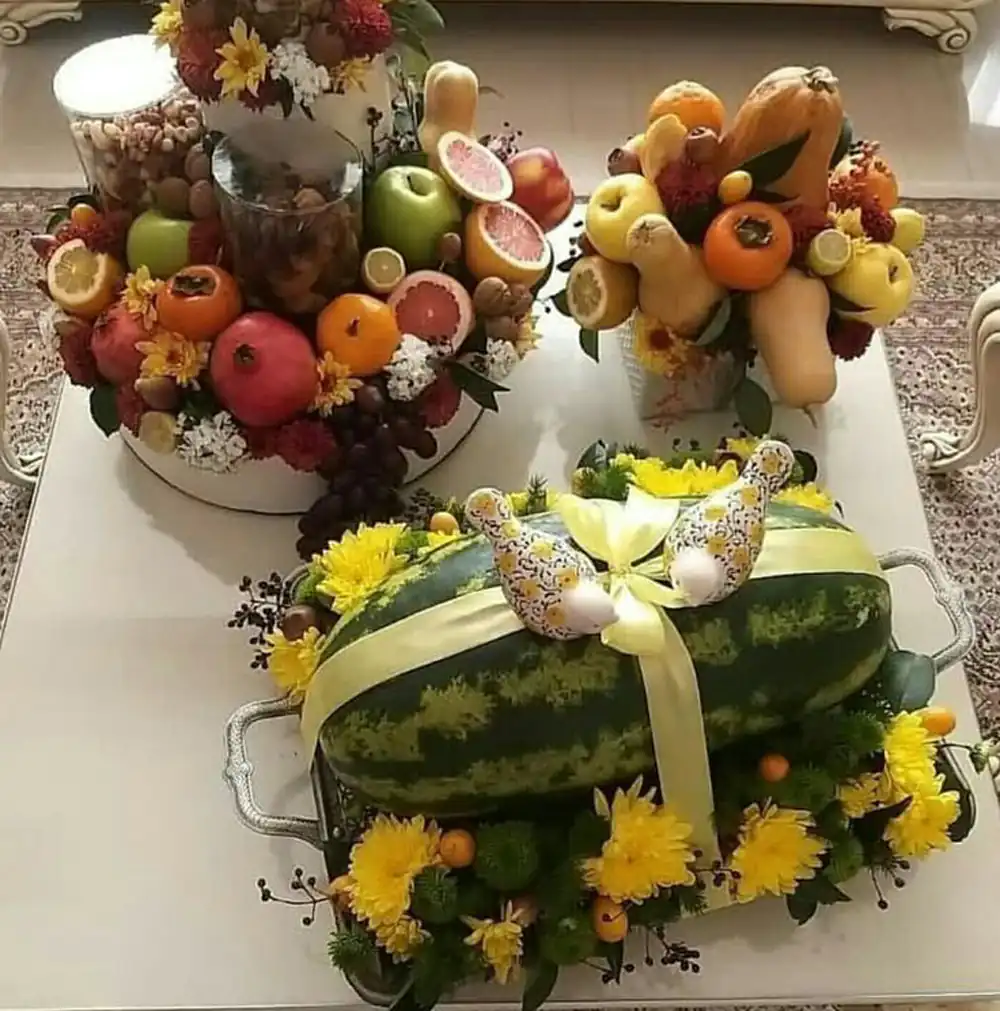 تم شب یلدا برای عروس