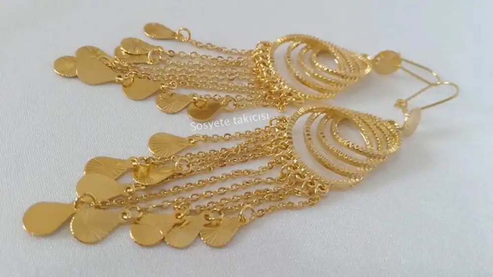 مدل گوشواره شرشره ای