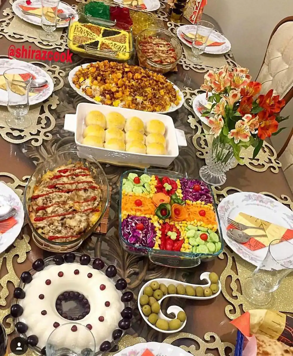 پذیرایی از مهمان برای شام