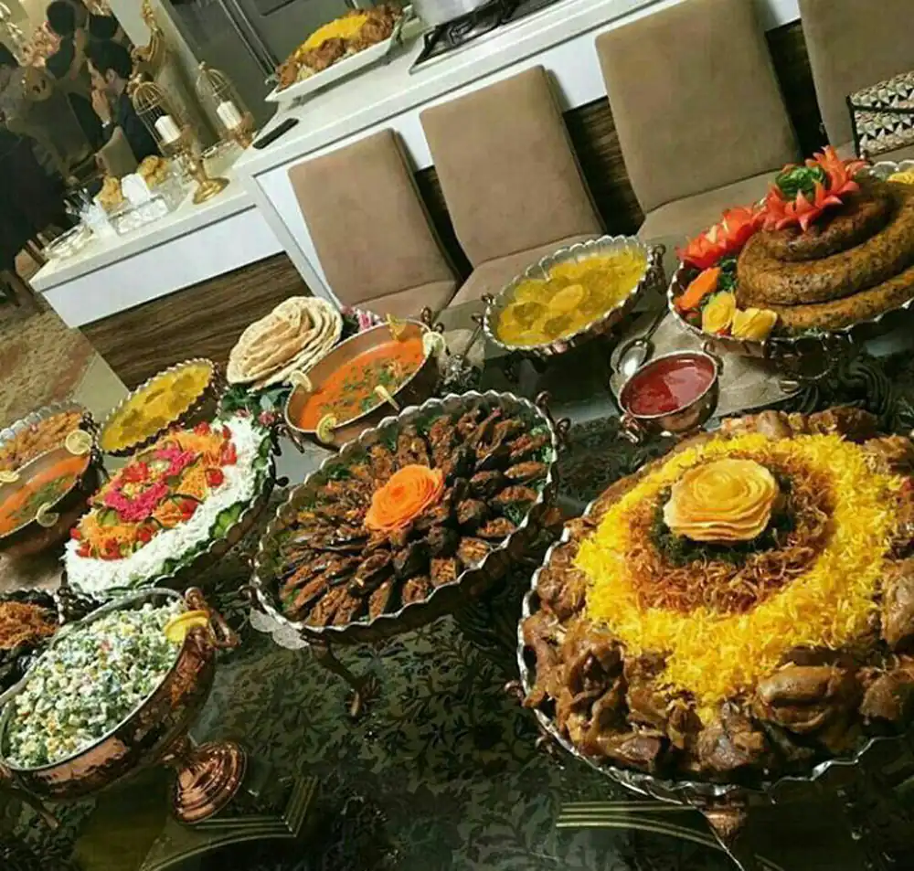 پذیرایی از مهمان برای شام