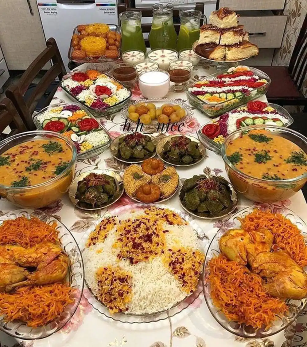 پذیرایی از مهمان برای شام