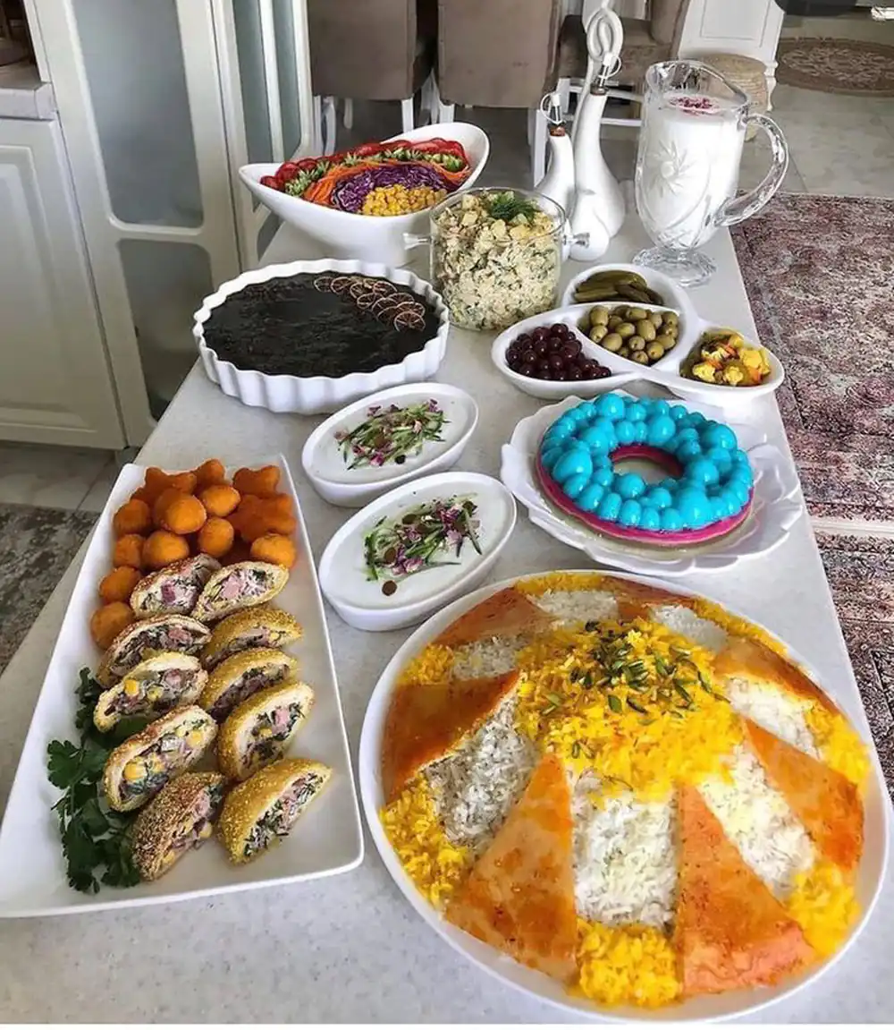 پذیرایی از مهمان برای شام