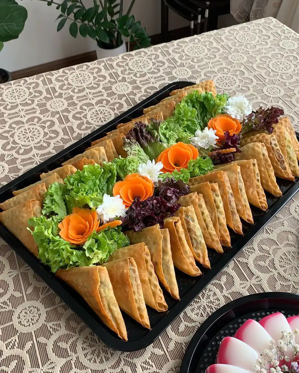 تزیین انواع غذا