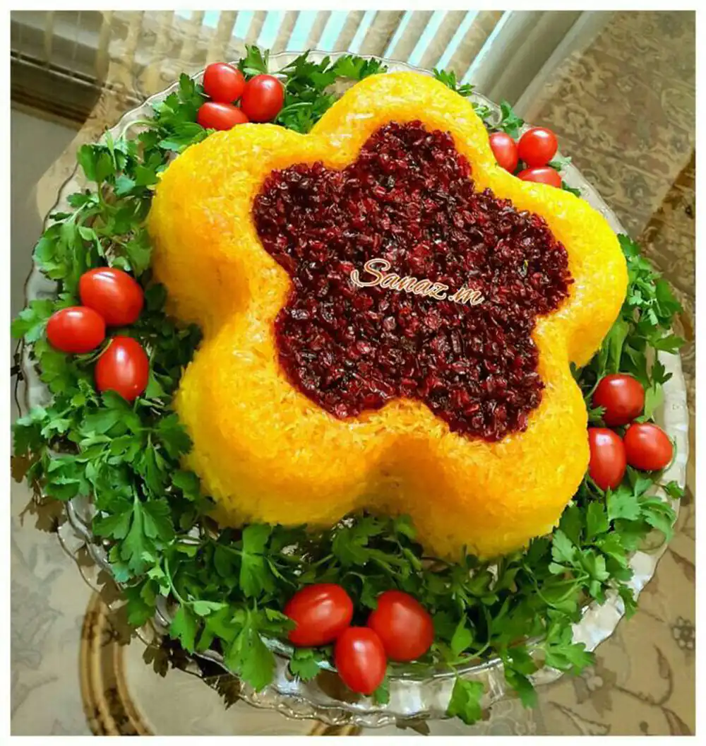 تزیین انواع غذا