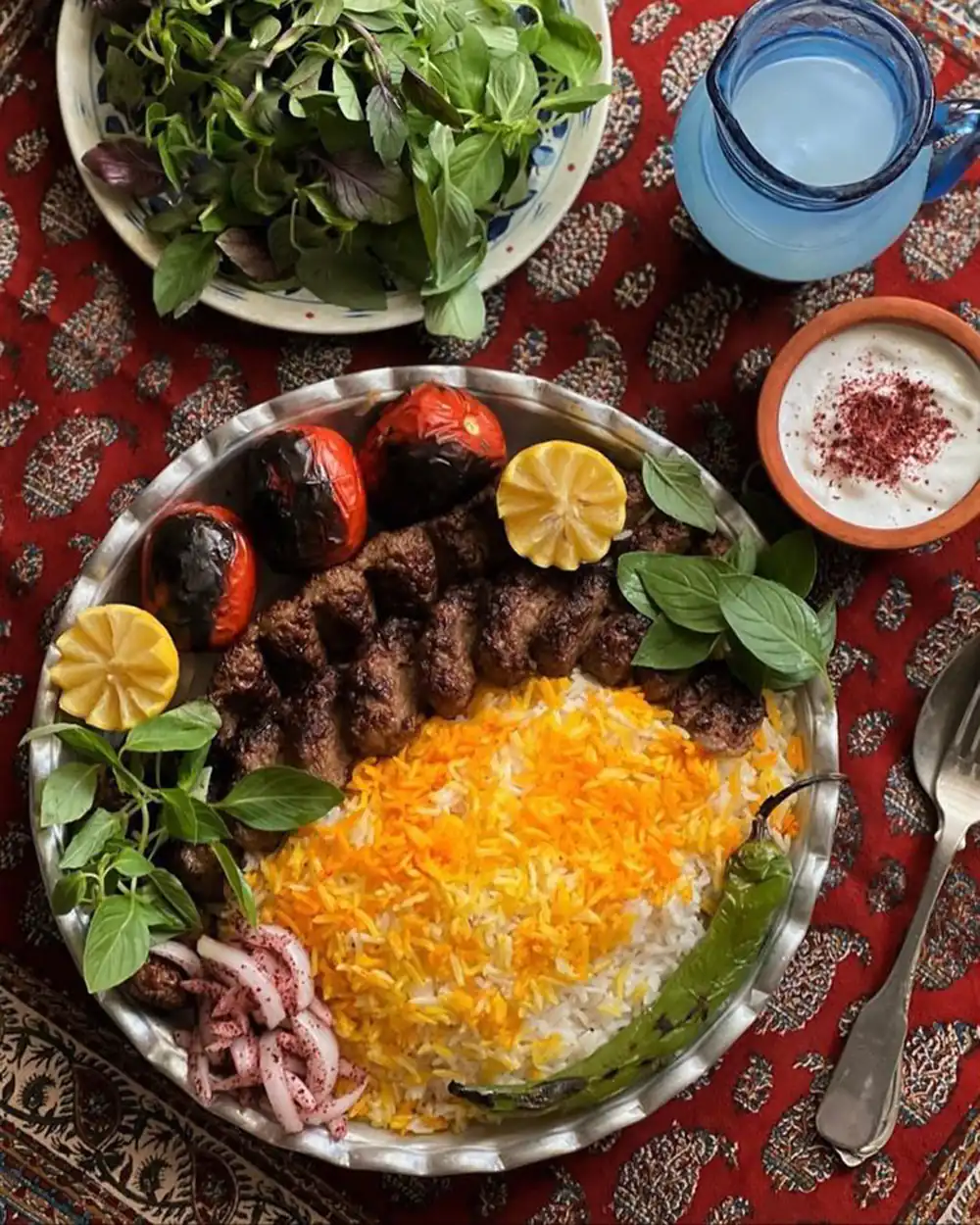 تزیین غذای ایرانی