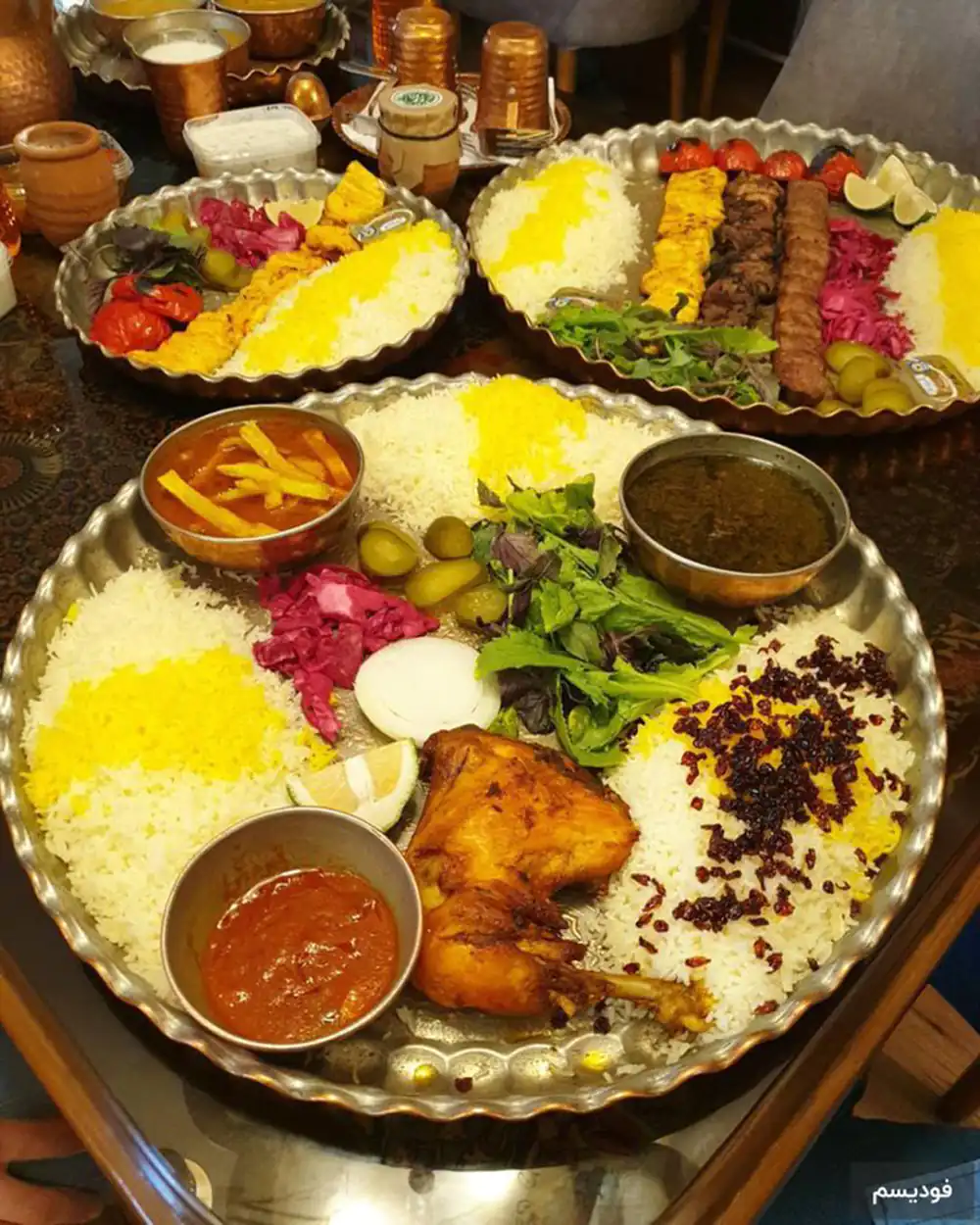 تزیین غذای ایرانی