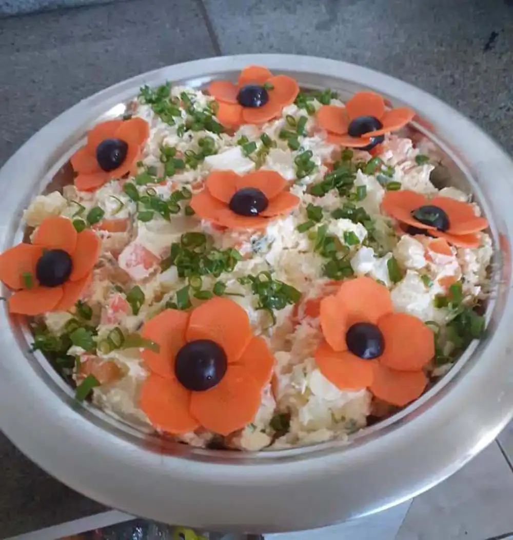 تزیین هویج