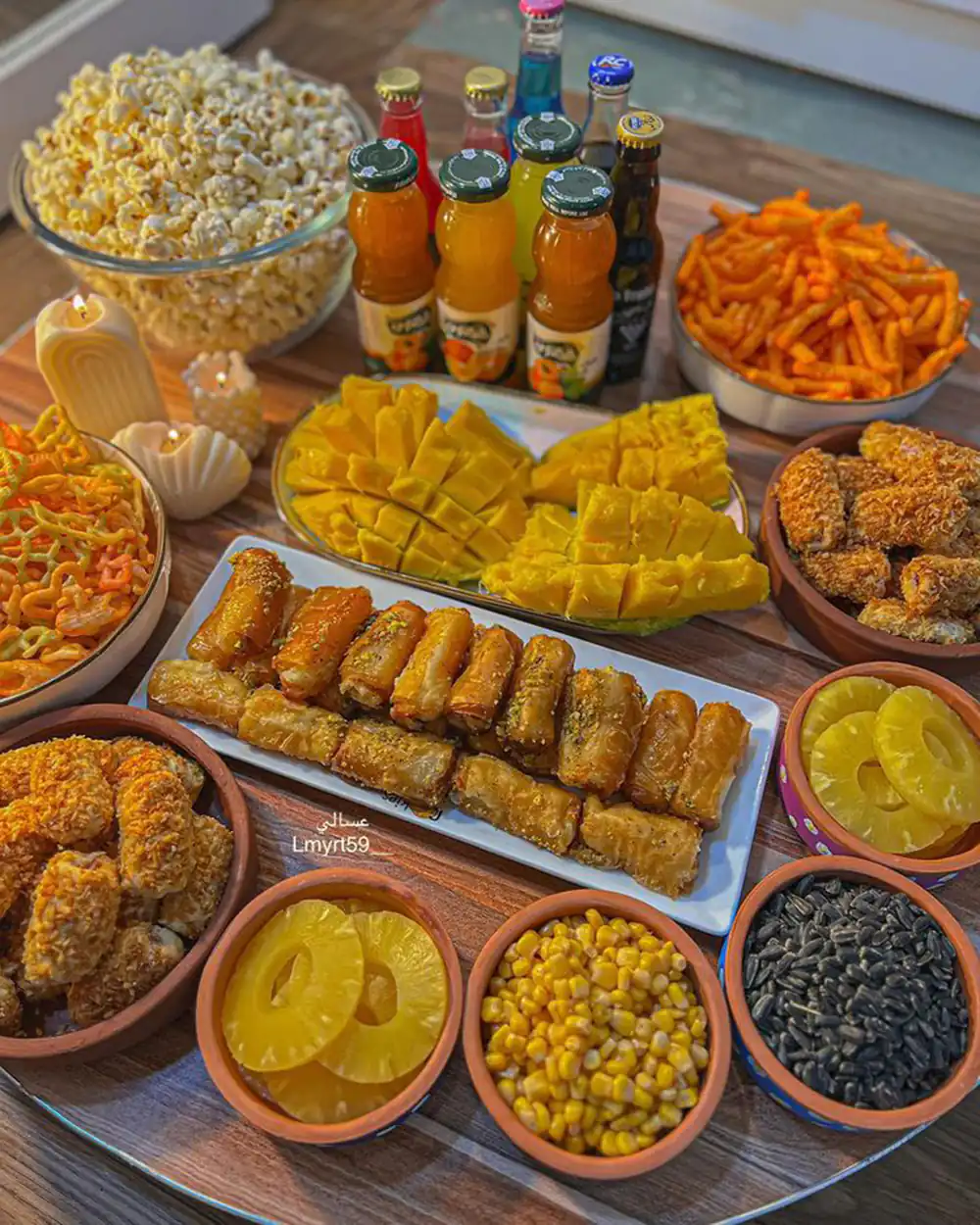 تزیین میز پذیرایی مهمان