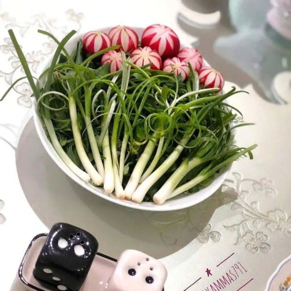 تزیین سبزی خوردن در سبد