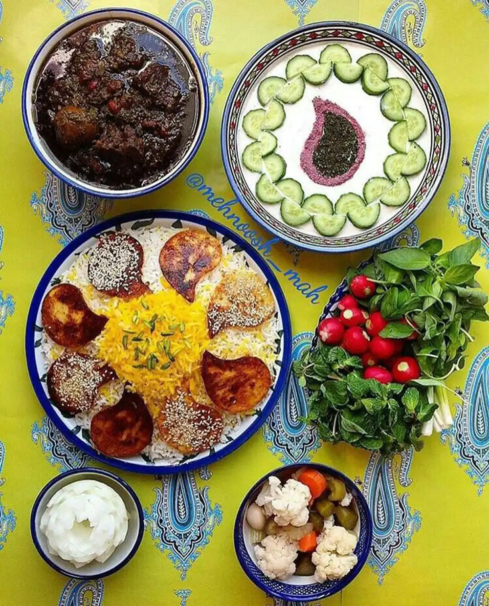 زیباترین تزیین غذا