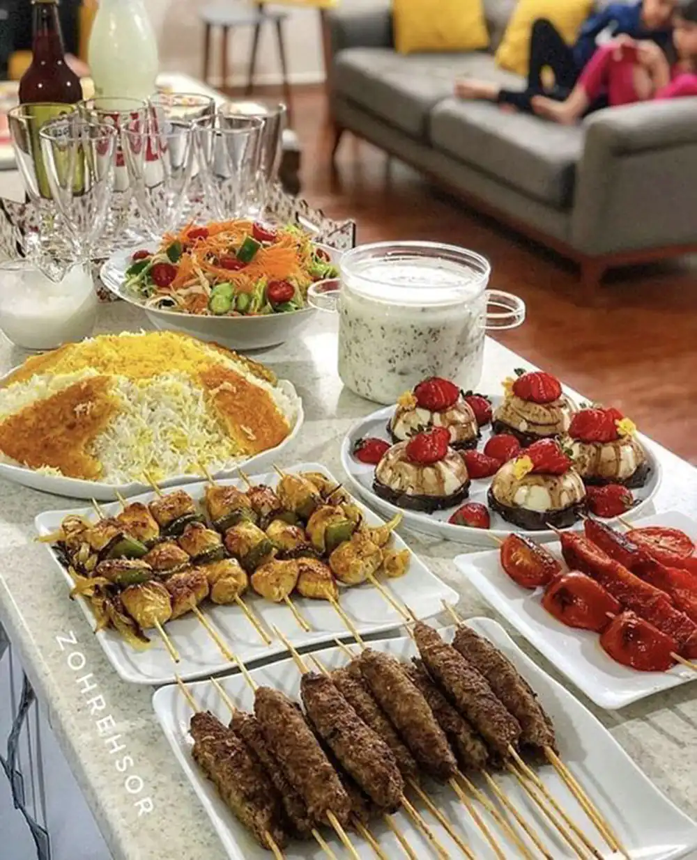 زیباترین تزیین غذا