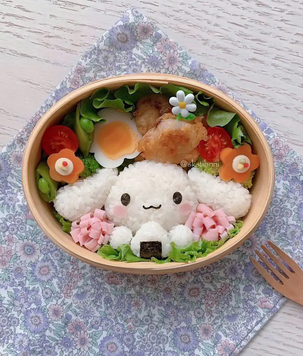 تزیین برنج برای مدرسه