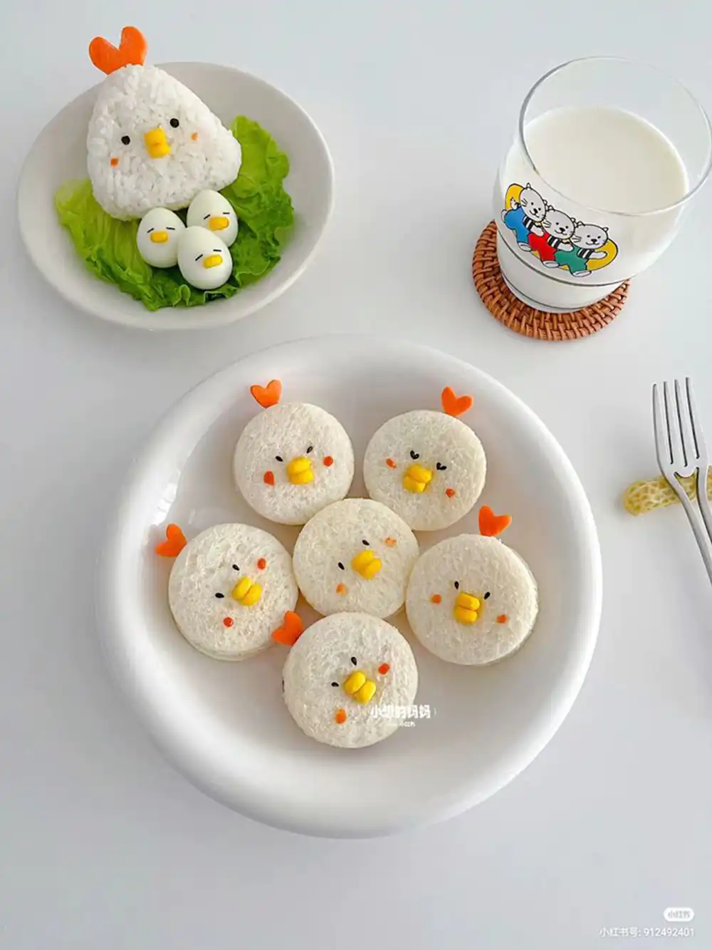 تزیین برنج برای مدرسه