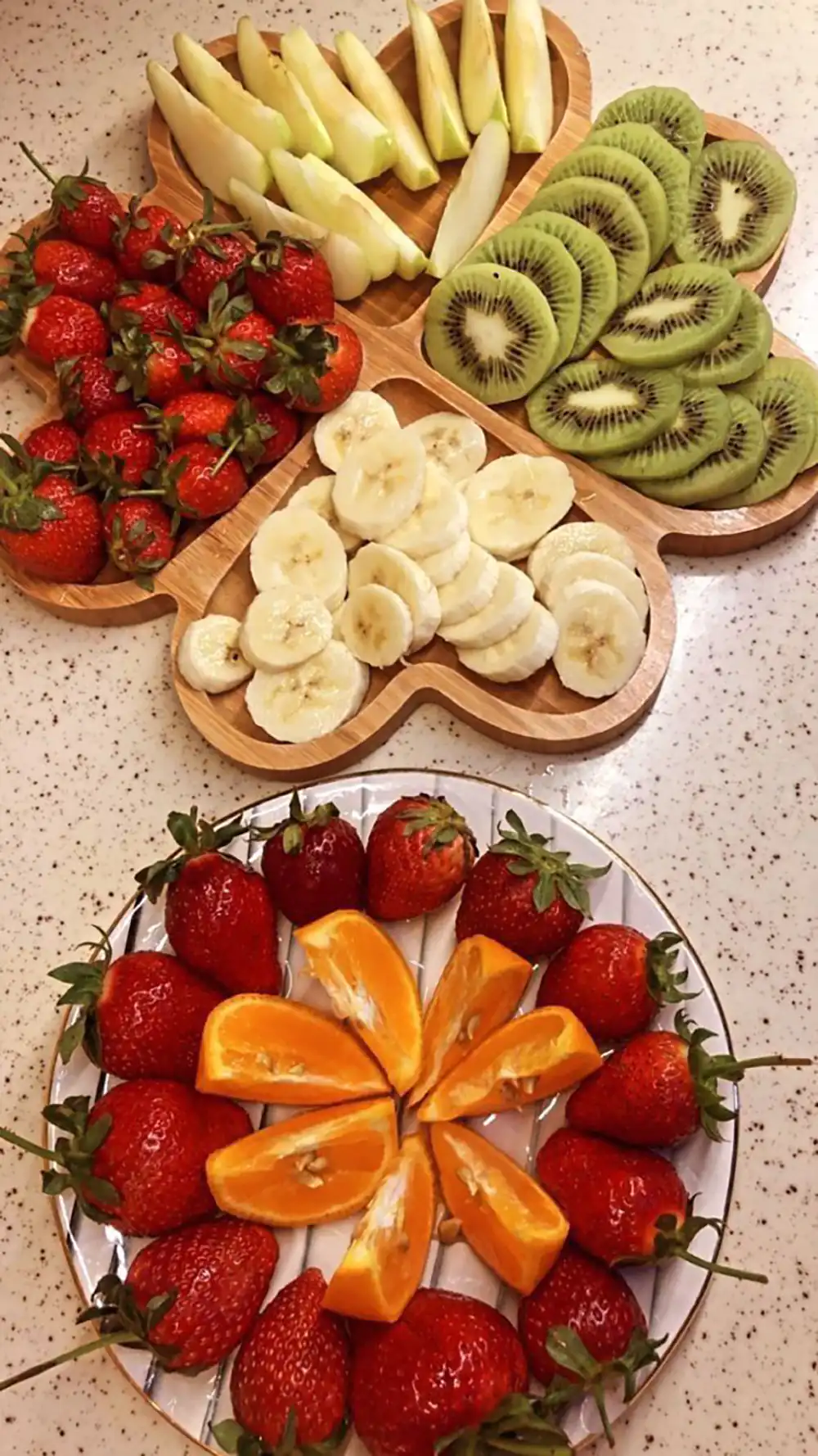 تزیین بشقاب میوه برای همسر