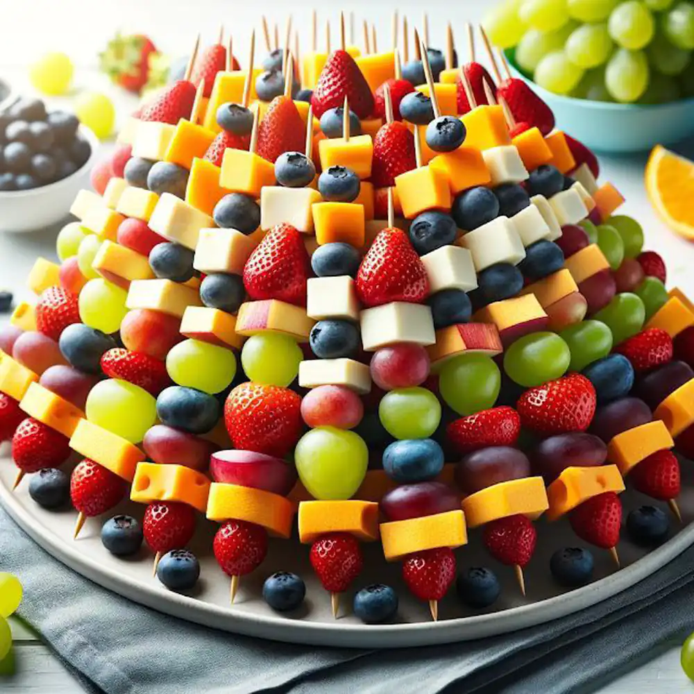 تزیین بشقاب میوه مهمان