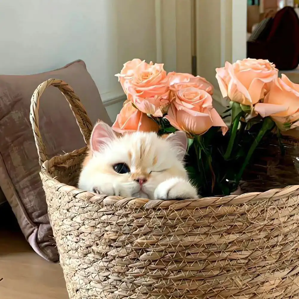 عکس گربه واقعی کیوت
