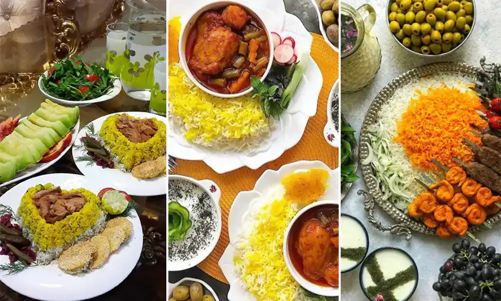 عکس شام دونفره عاشقانه