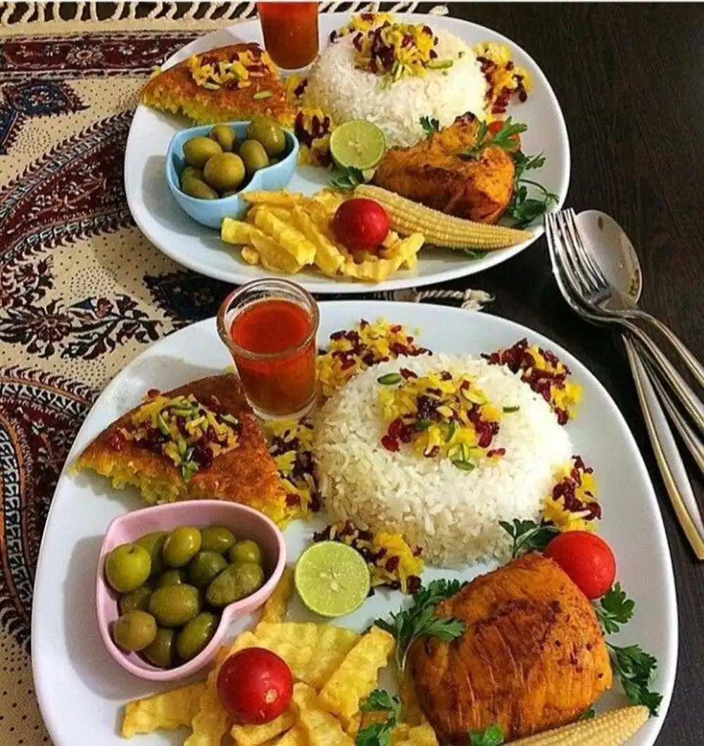 عکس شام دونفره عاشقانه